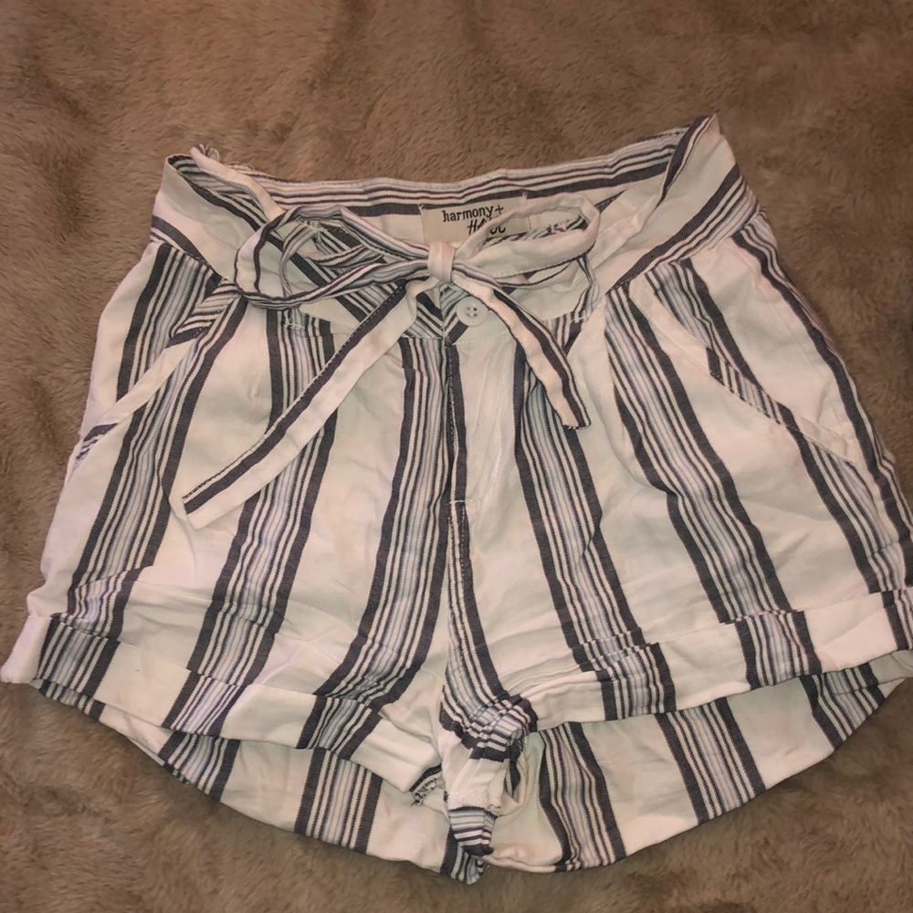High rise shorts